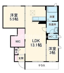 若江岩田駅 徒歩13分 1階の物件間取画像